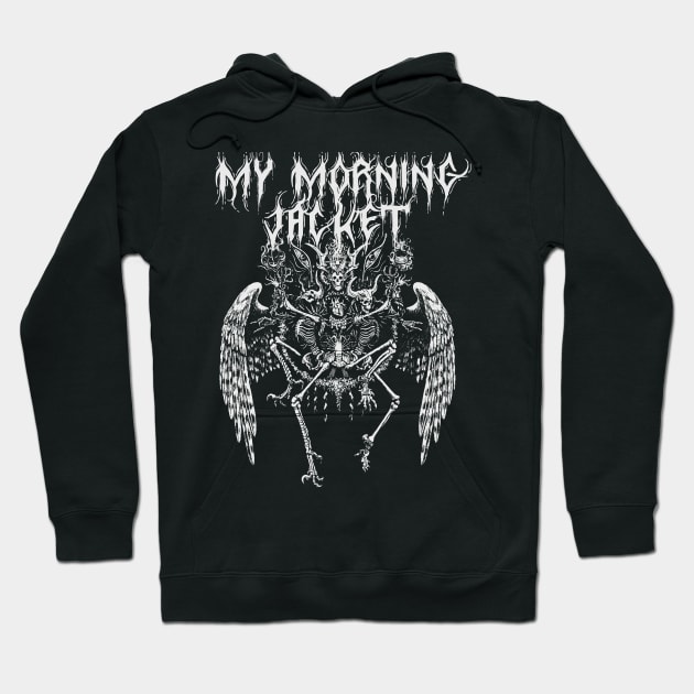 my morning jacket ll darkness Hoodie by low spirit